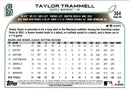 2022 Topps Taylor Trammell