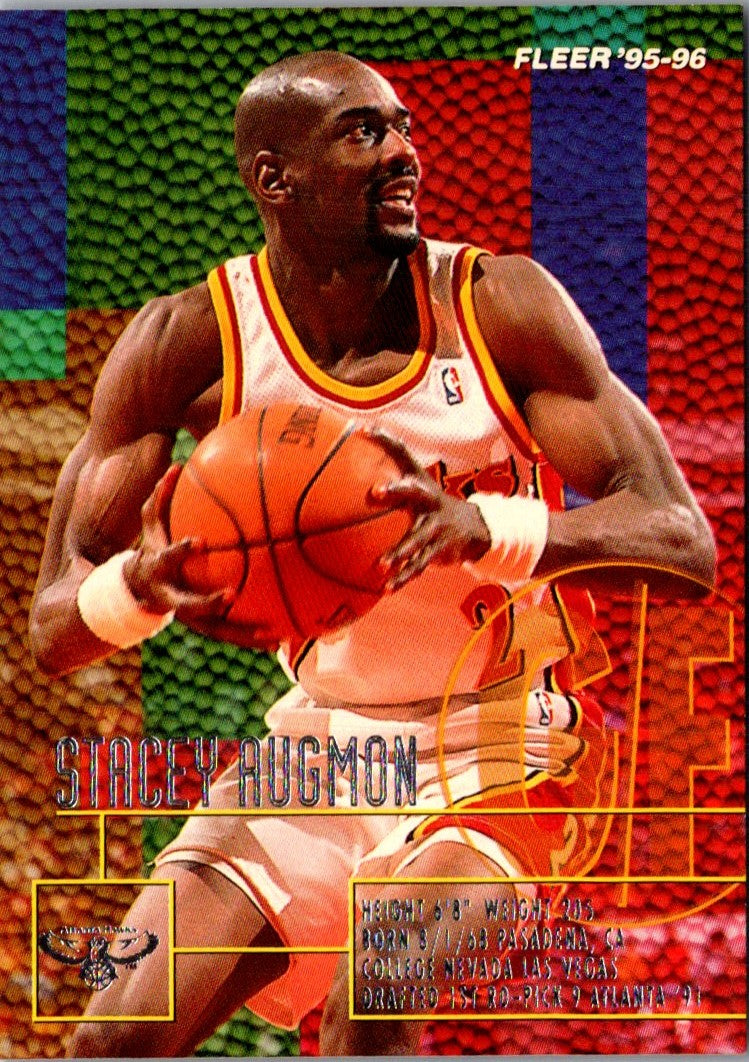 1995 Fleer Stacey Augmon