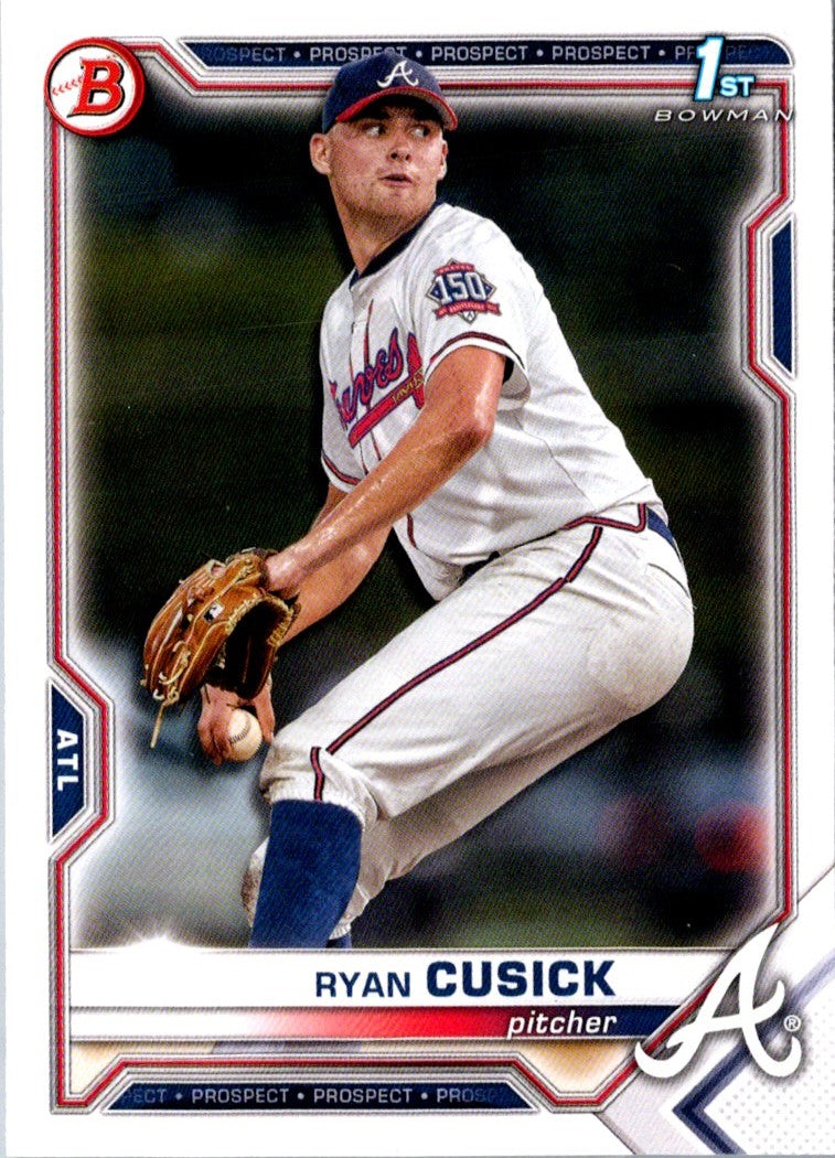 2021 Bowman Draft Ryan Cusick