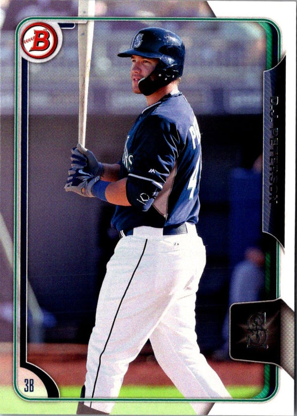 2015 Bowman Draft Picks & Prospects D.J. Peterson #142