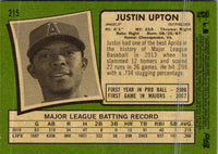 2020 Topps Heritage Justin Upton #215