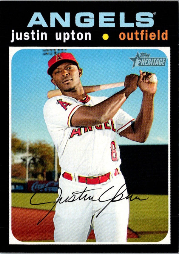 2020 Topps Heritage Justin Upton #215