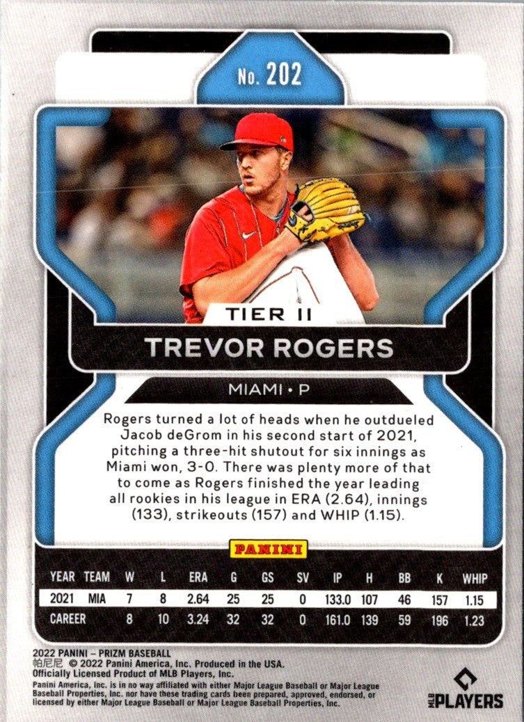 2022 Panini Prizm Trevor Rogers