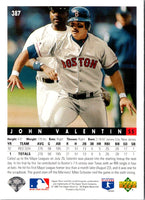 1993 Upper Deck Gold Hologram John Valentin #387