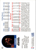 1992 Hoops William Bedford #63