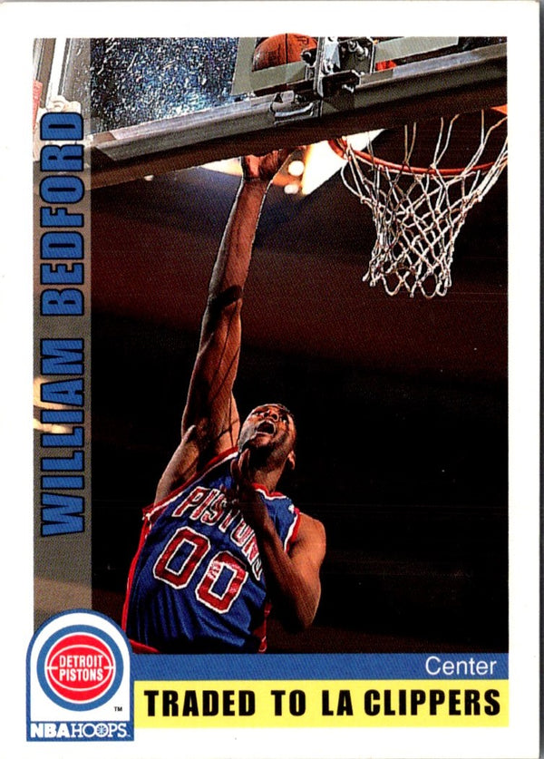 1992 Hoops William Bedford #63