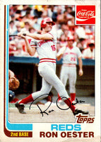 1982 Topps Coca-Cola Cincinnati Reds Ron Oester #16