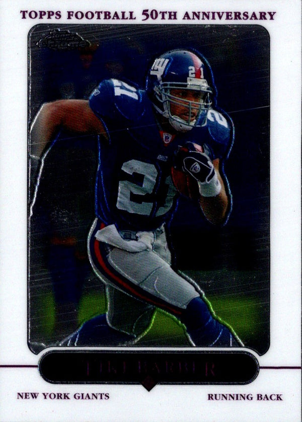 2005 Topps Chrome Tiki Barber #4