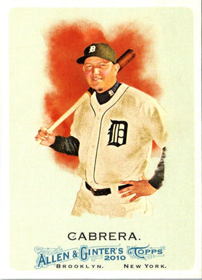 2010 Topps Allen & Ginter Miguel Cabrera #139