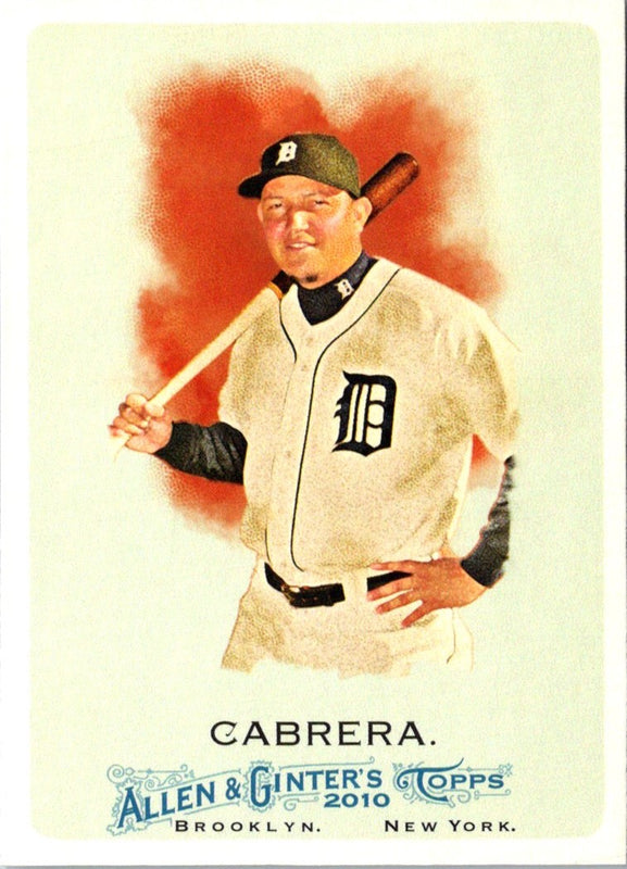 2010 Topps Allen & Ginter Miguel Cabrera #139