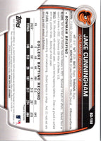 2023 Bowman Draft Jake Cunningham #BD-198 Rookie