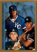 1998 Topps Ben Grieve/Dermal Brown/Brian Buchanan