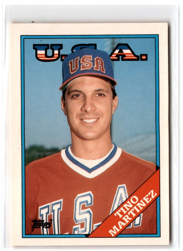 1988 Topps Traded Tino Martinez #66T