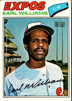 1977 Topps Earl Williams #223