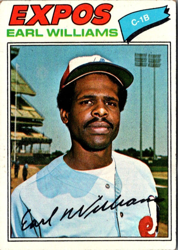 1977 Topps Earl Williams #223