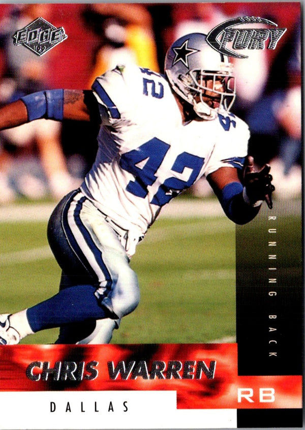 1999 Collector's Edge Fury Chris Warren #143