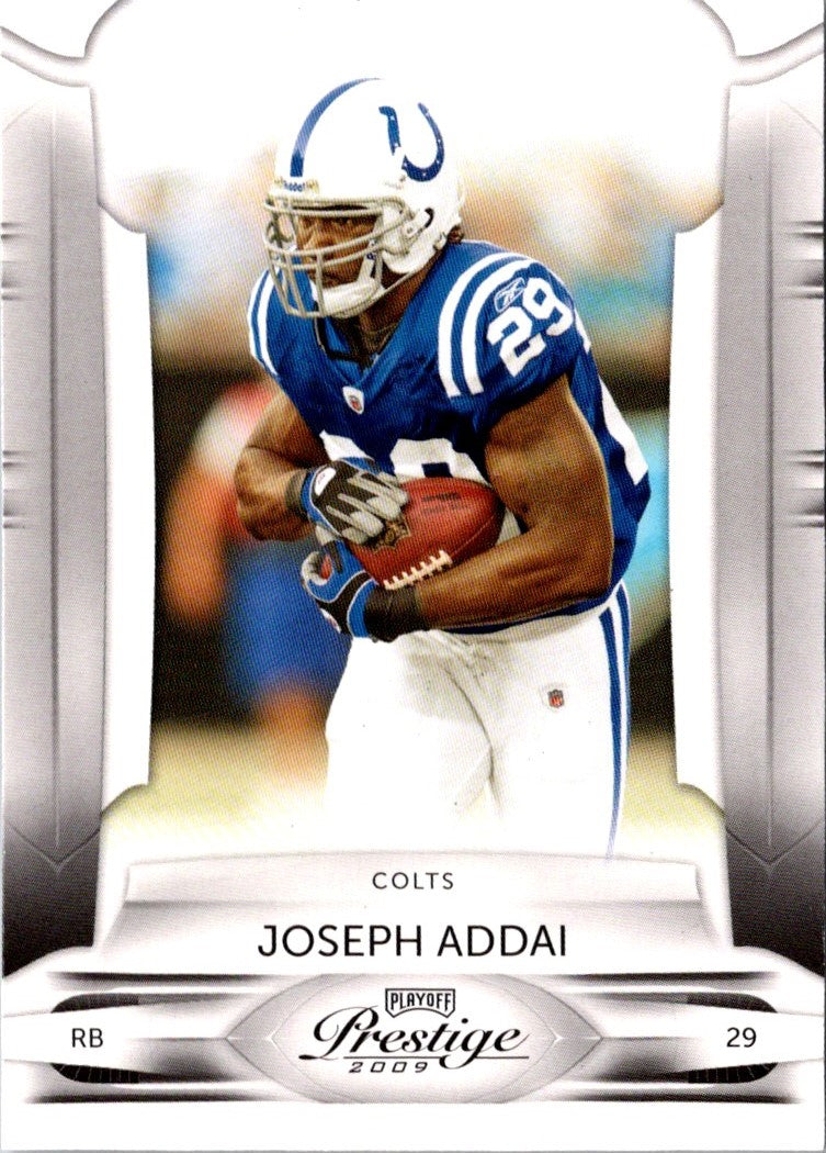 2009 Playoff Prestige Joseph Addai