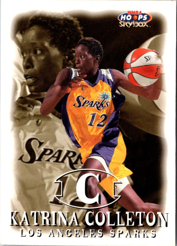 1999 Hoops WNBA Katrina Colleton #93 Rookie