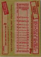 1985 Topps Danny Heep #339