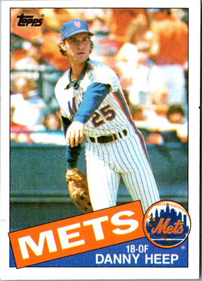 1985 Topps Danny Heep #339