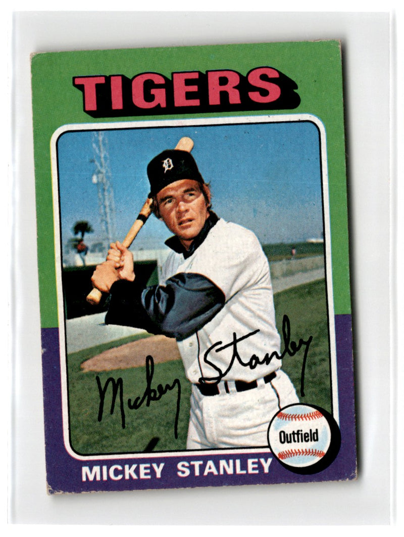 1975 Topps Mickey Stanley