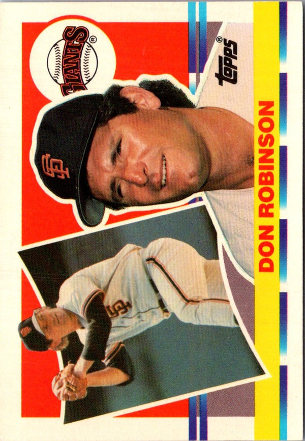 1990 Topps Big Don Robinson #193