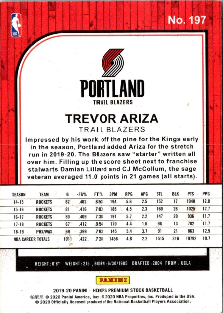 2019 Hoops Trevor Ariza