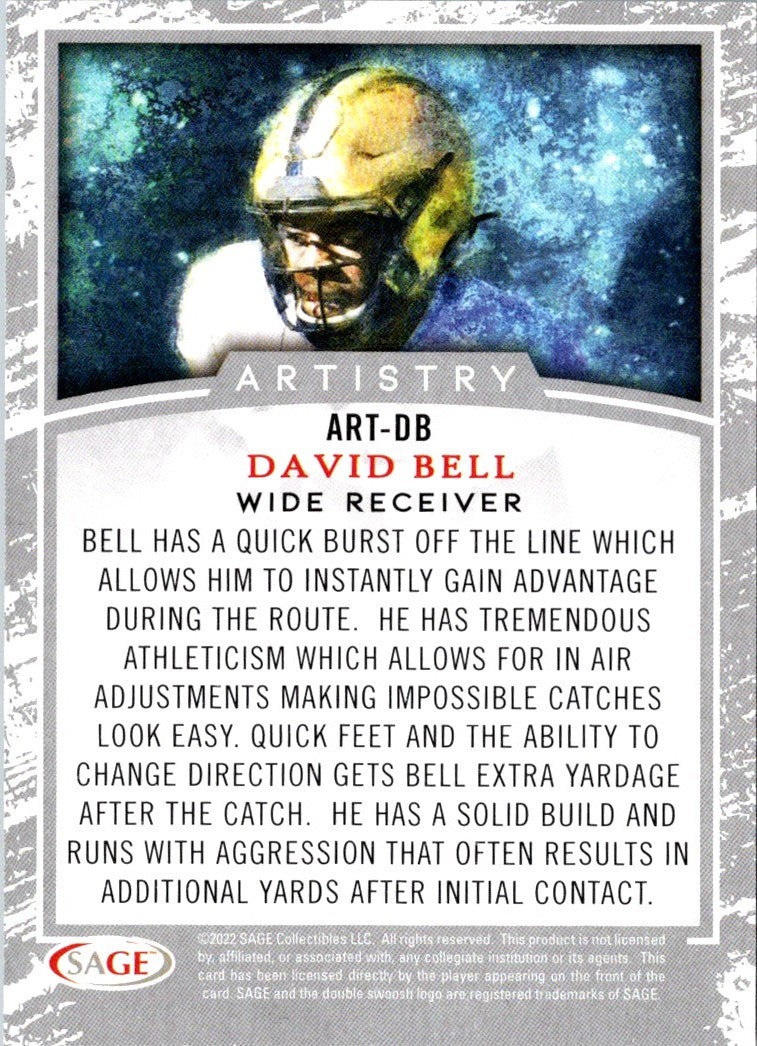 2022 SAGE Artistry David Bell