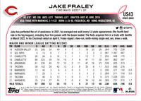 2022 Topps Update Jake Fraley #US43