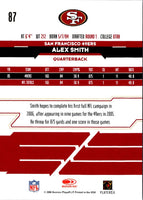 2006 Leaf Rookies & Stars Alex Smith #87