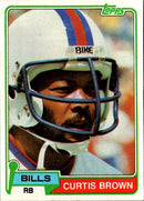 1981 Topps Curtis Brown