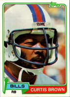 1981 Topps Curtis Brown #133
