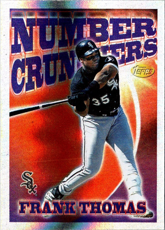 1997 Topps Season's Best Frank Thomas #SB2
