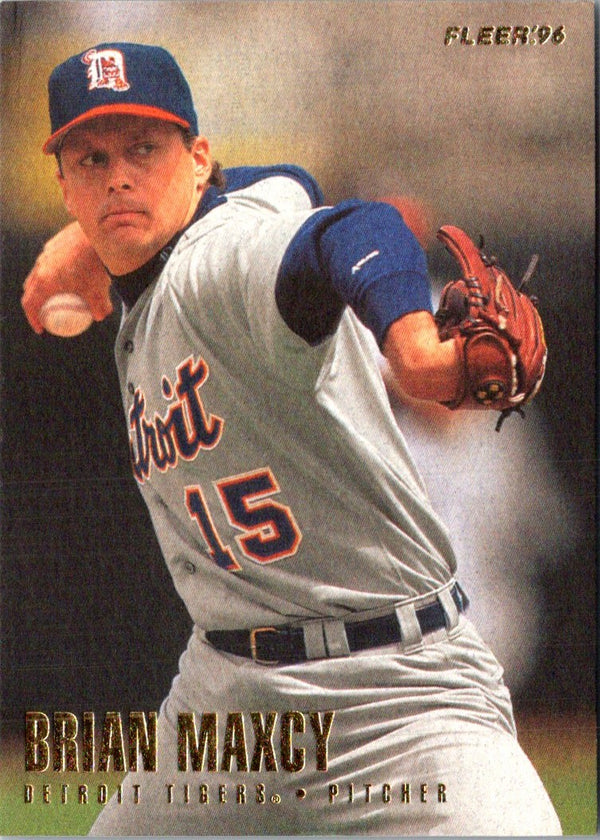 1996 Fleer Brian Maxcy #117