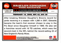 2008 Topps Chrome Braylon Edwards #TC147