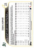 2022 Topps Tony Kemp #114