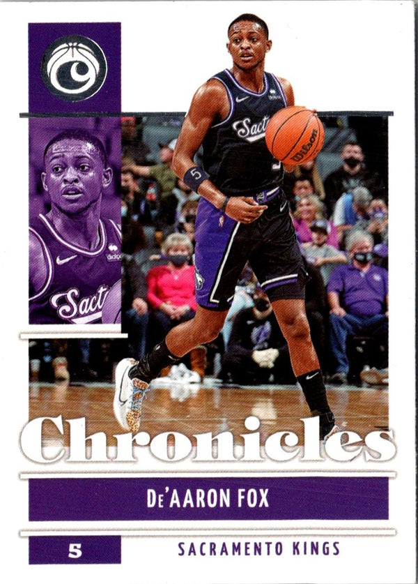 2021 Panini De'Aaron Fox #21