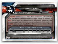 2018 Bowman Chrome Prospects Refractor Purple Ibandel Isabel #BCP47 209/250