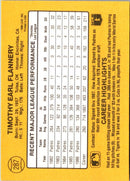 1987 Donruss Tim Flannery