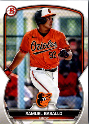 2023 Bowman Draft Samuel Basallo #BD-179 Rookie