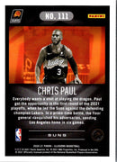 2021 Panini Spectra Asia Red Chris Paul