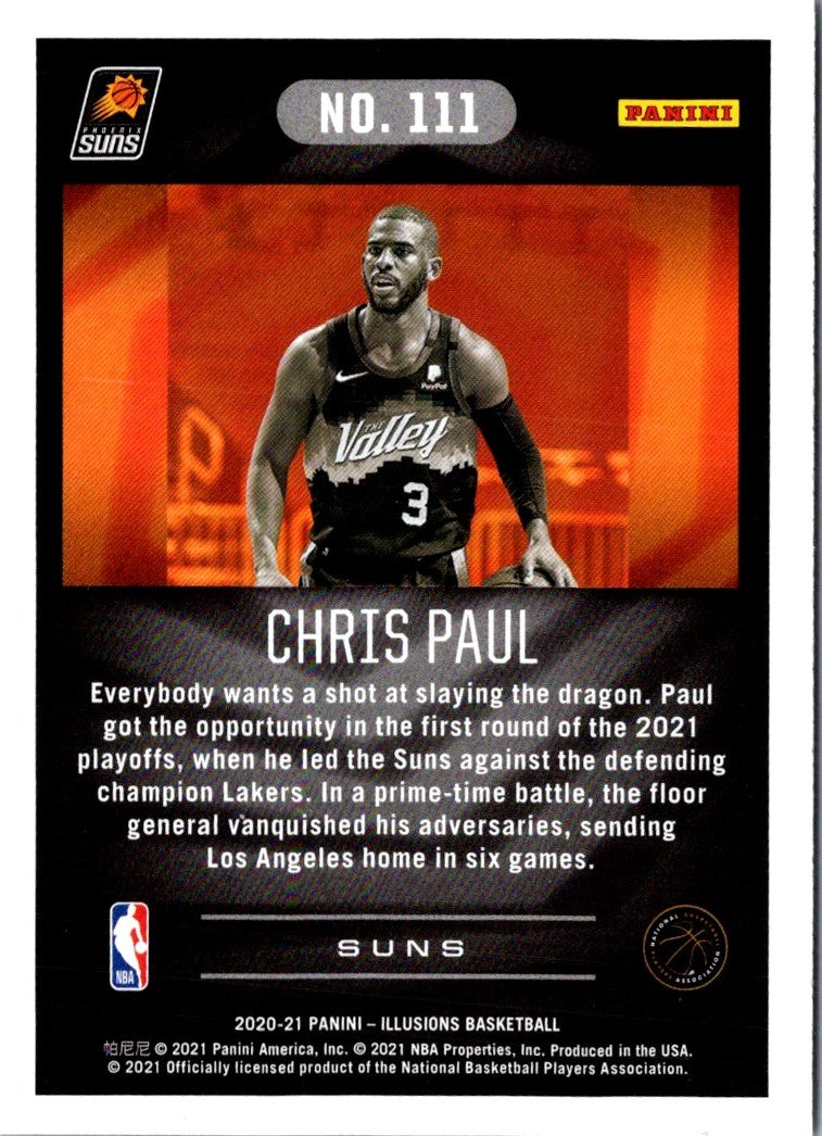 2021 Panini Spectra Asia Red Chris Paul