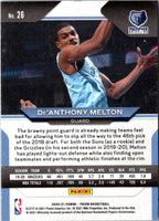 2020 Panini Prizm De'Anthony Melton #26