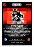 2021 Panini Illusions Nick Chubb #43