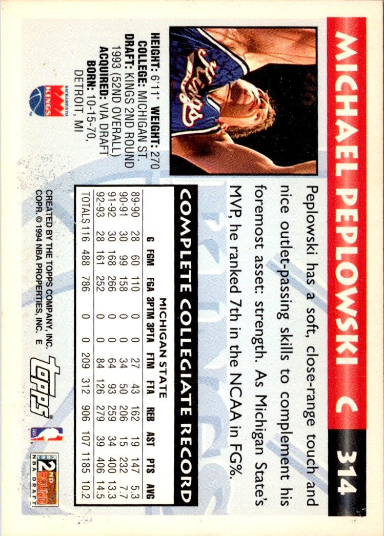 1994 Topps Aaron McKie