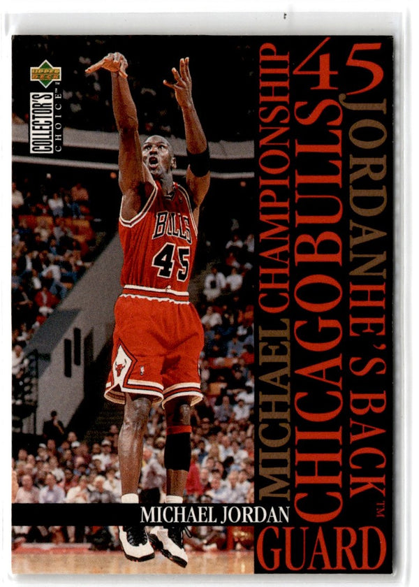 1995 Collector's Choice Jordan He's Back Michael Jordan #M2