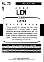 2015 Hoops Alex Len #75