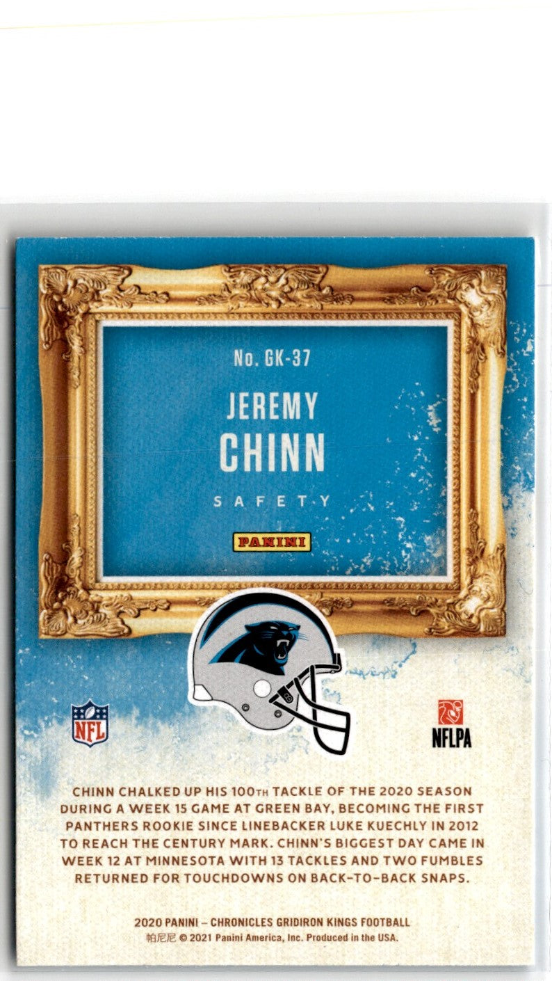 2020 Panini Chronicles Gridiron Kings Jeremy Chinn