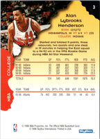 1996 Hoops Alan Henderson #3