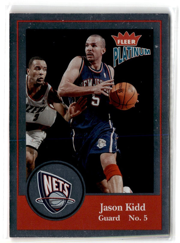 2003 Fleer Platinum Jason Kidd #3 022/100
